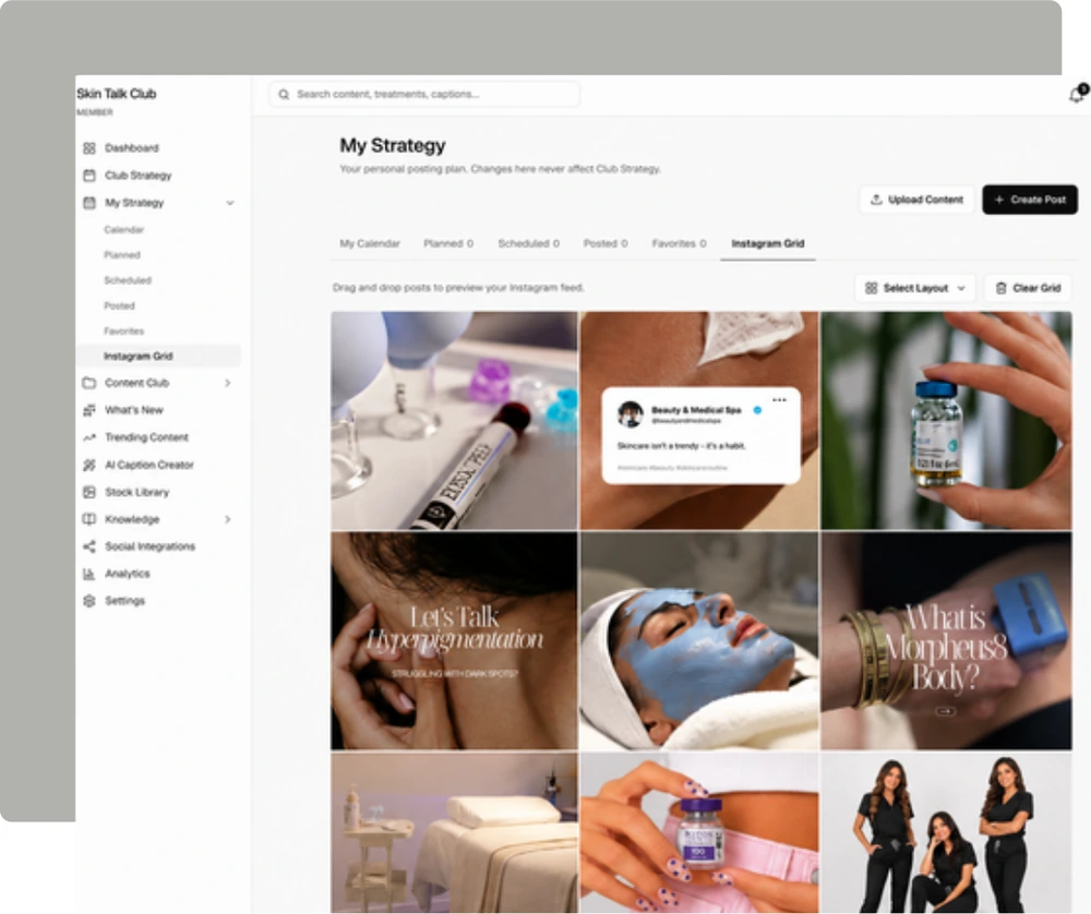 Instagram Scheduler + Grid Planner